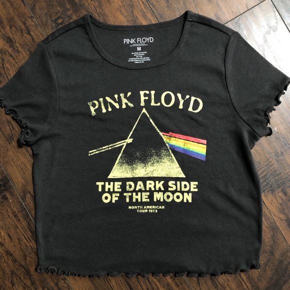 Pink Floyd Tops - Size M Pink floyd womens tee 90style lettuce trim